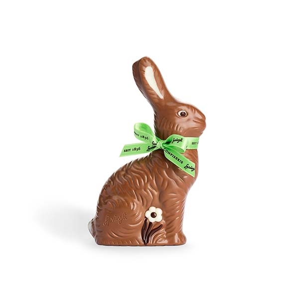 Sitzender Hase in Vollmilchschokolade 100g