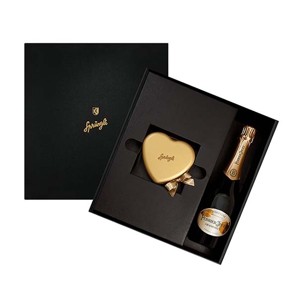 Geschenkpaket Heart-Bote / Perrier-Jou«t Brut
