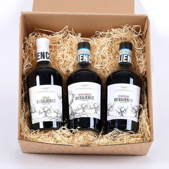 Weintrio aus Italien