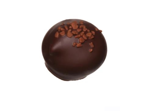 Zitronenmousse mit dunkler Schokolade