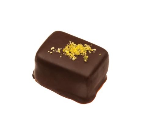 Zartbitterschokolade mit Pralinen-Pistazien-Füllung