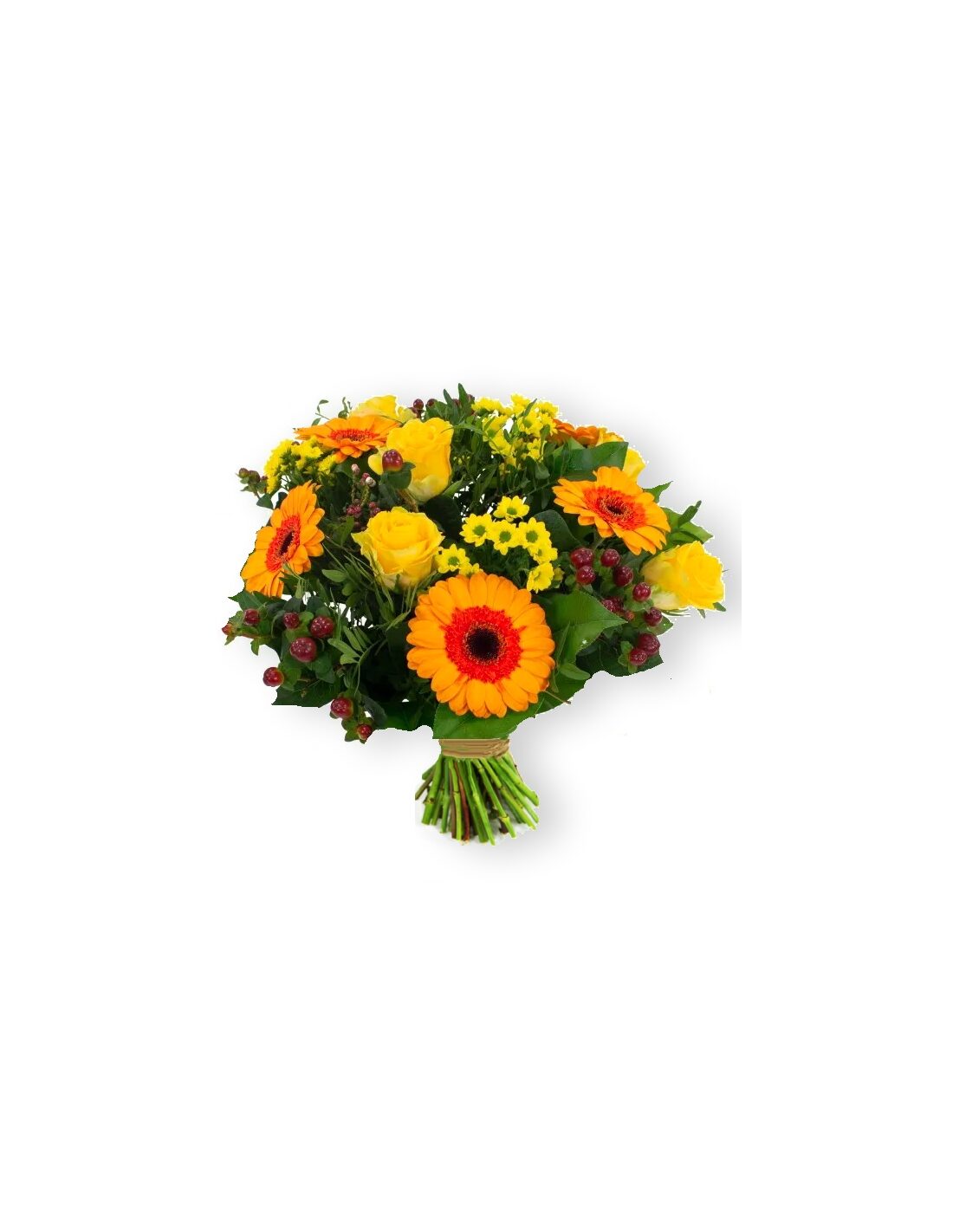 Herbststrauß gelb-orange (klein)