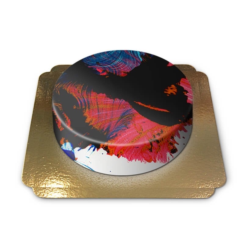 Abstrakter Kuchen (Klein (6 Portionen))