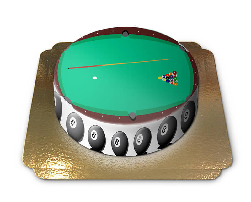 Billardkuchen (Klein ((18 cm) 6 Portionen))