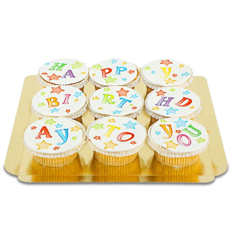 Geburtstag Cupcakes