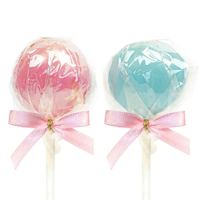 Cake Pops mit bunter Glasur (12 Stück)
