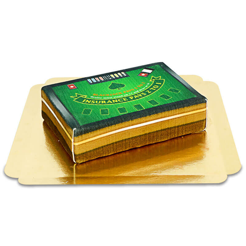 Casino blackjack cake (Small ((20×14 cm)6 servings))