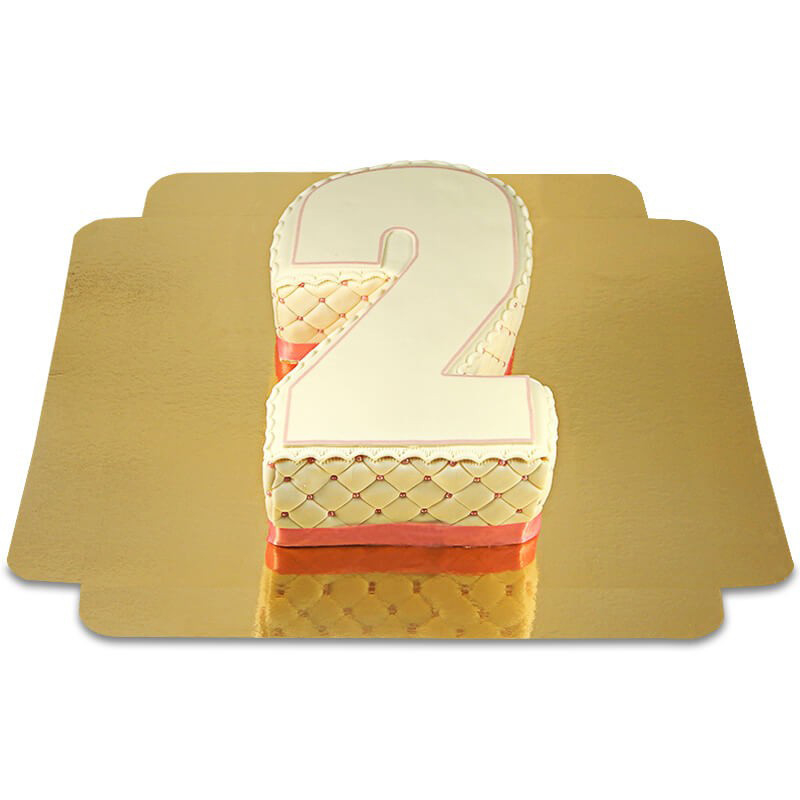 Zahlentorte deluxe, verschiedene Farben