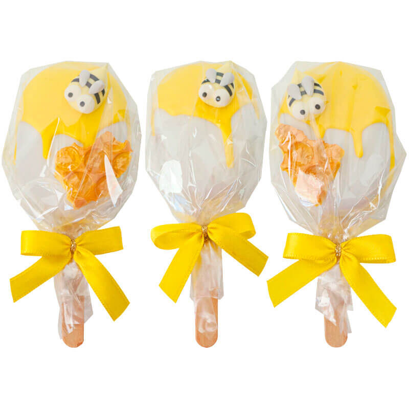 Honey Bee Cake Popsicle (10 Stück)
