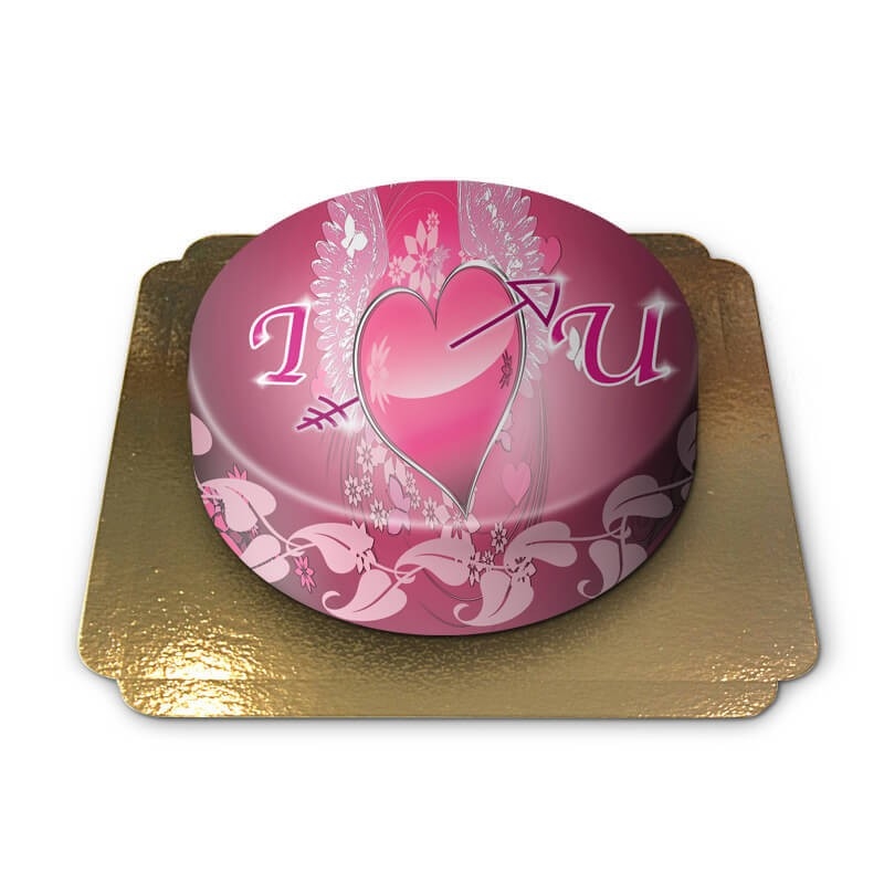 Ich liebe dich Kuchen