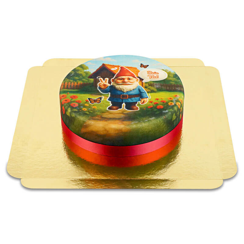 Friedensgarten-Gnome-Kuchen (Klein (18 cm (6 Portionen)))
