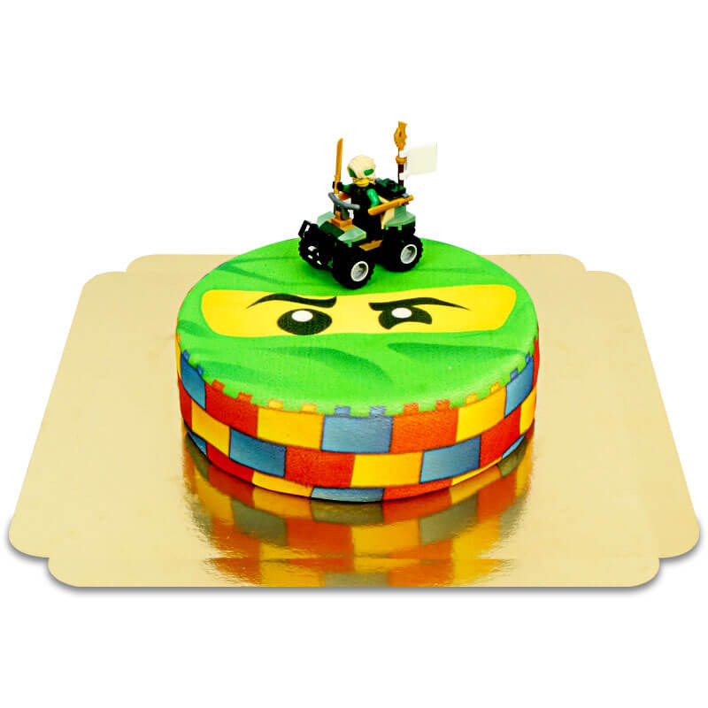 Ninjago Lloyd auf Ninja Cake (Klein (6 Portionen))