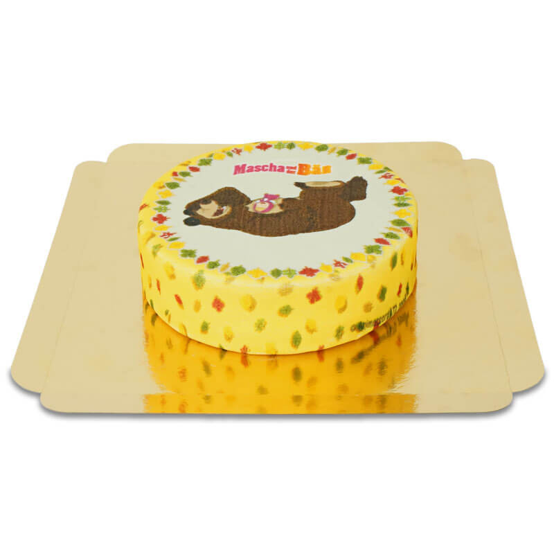 Mascha und der Bär Herbstspaßkuchen (Klein (6 Portionen))