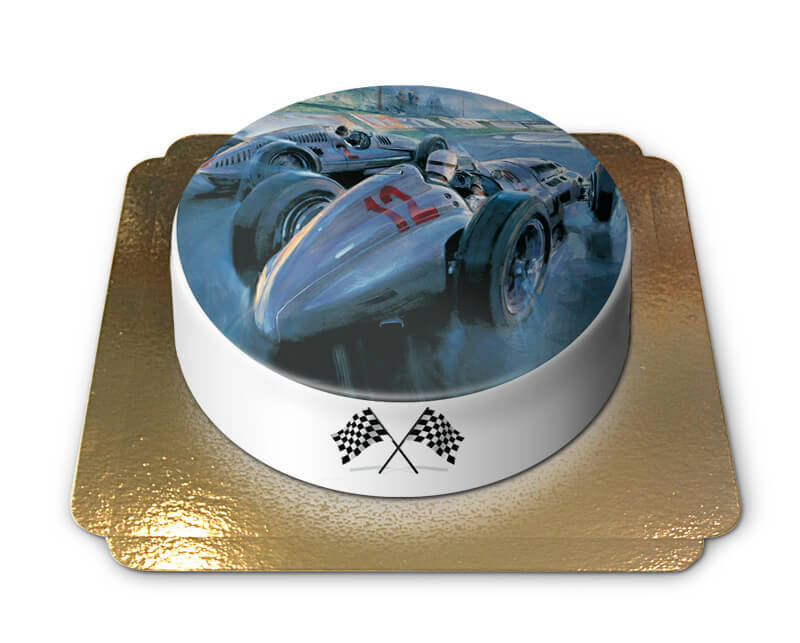 Motorsport-Torte (Klein (18 cm (6 Portionen)))