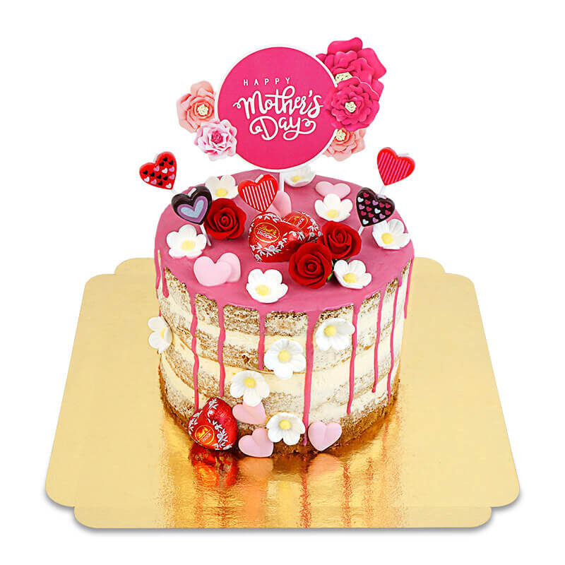 Naked Cake zum Muttertag