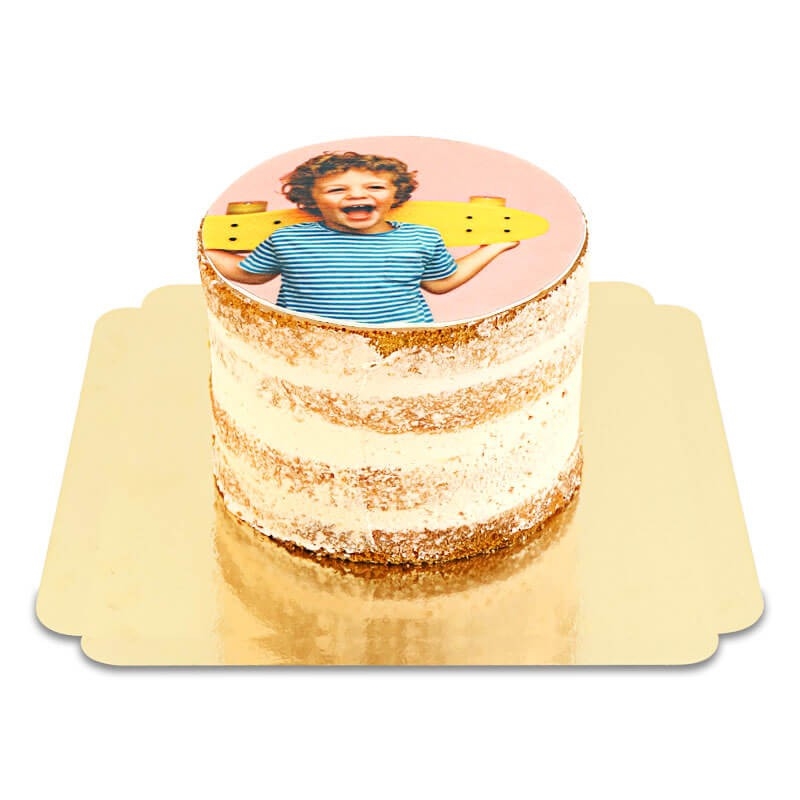 Photo Naked Cake Pfirsich-Maracuja