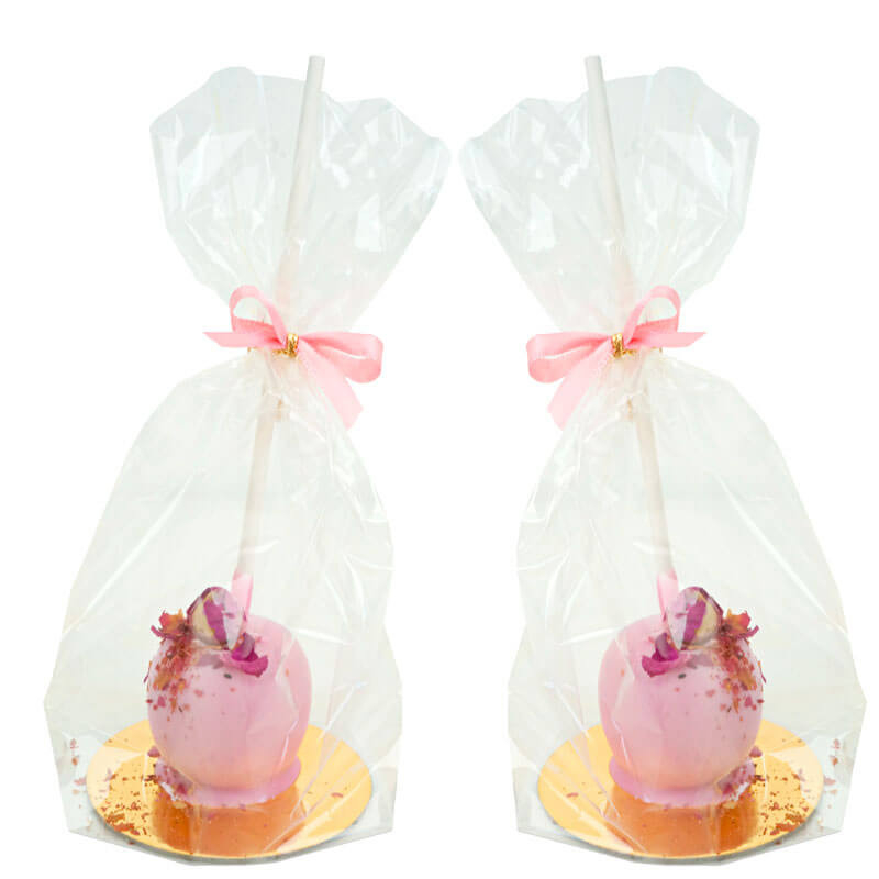 Pink Rose Petals Deluxe Cake Pops (10 Stück)