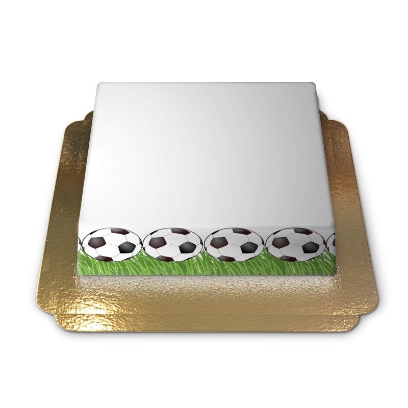 Fußball-Fototorte (Klein ((20×14 cm)6 Portionen))