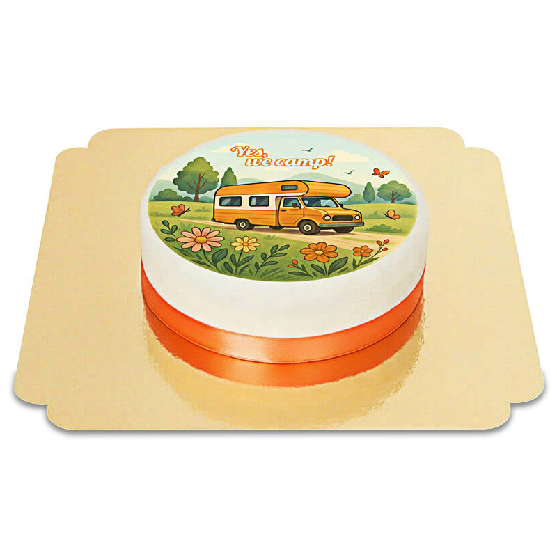Retro-Wohnmobil-Kuchen (Klein (18 cm (6 Portionen)))