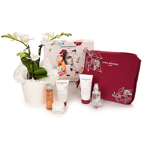 Cinq Mondes Essential Gift mit Orchidee