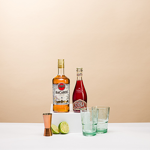 Bacardi Rum &amp; Cola Geschenkbox