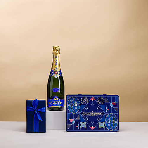 Pommery Champagner &amp; Süßigkeiten Genuss-Geschenkset
