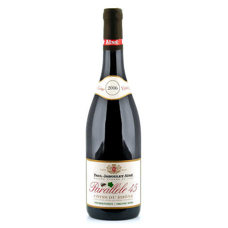 Bio-Rotwein C´tes du Rh´ne Parallle 45