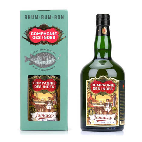 Compagnie des Indes Rum - Navy Strength - Jamaika 5 Jahre 57%