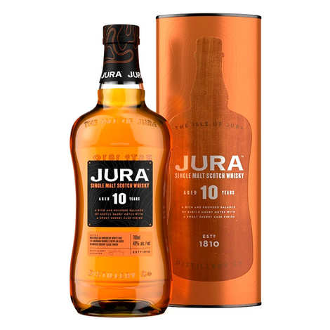 Die Isle of Jura – Single Malt Whisky – 10 Jahre alt – 40 %