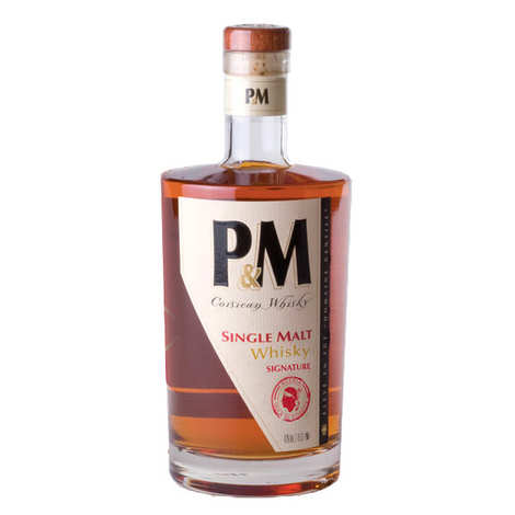 P&amp;M Single Malt Signature Whisky aus Korsika 42%