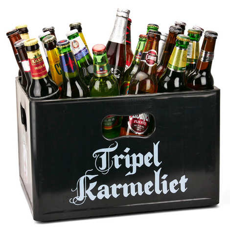 Geschenkset mit 24 Biersorten aus aller Welt