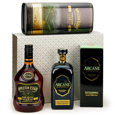 Rum-Entdeckungs-Geschenkbox (2 Flaschen)