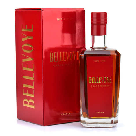 Französischer Whisky Bellevoye Red 43%