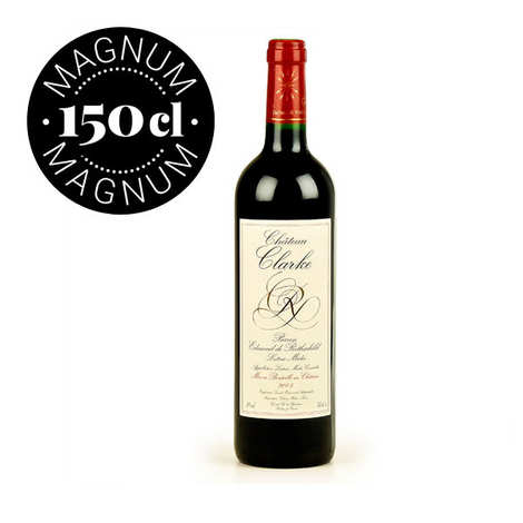 Chateau Clarke Listrac Medoc Bordeaux-Wein – Magnum