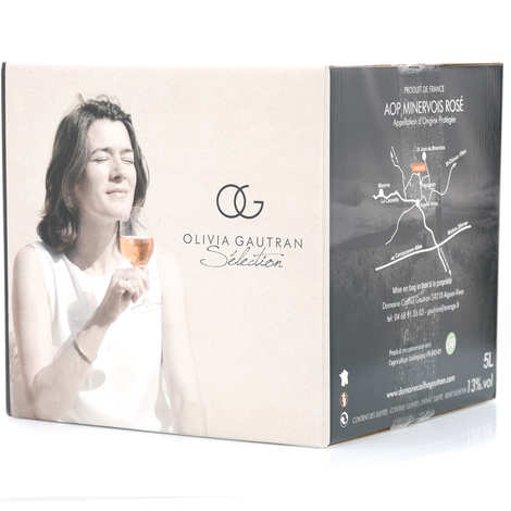 Olivia Gautran Selection – Roswein PDO Minervois – Bib 5L