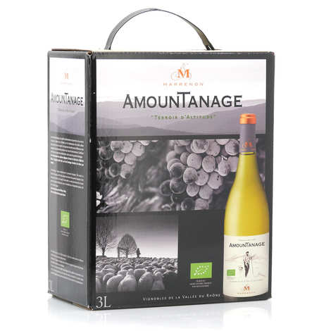 Menge Lubron Weißwein im 3L Bag in Box