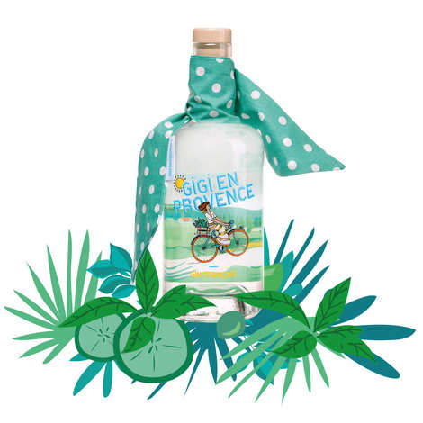 Gigi en Provence – Französischer Bio-Gin 44 %.