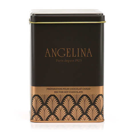 Zubereitung für heiße Schokolade in Metalldose - Angelina Paris