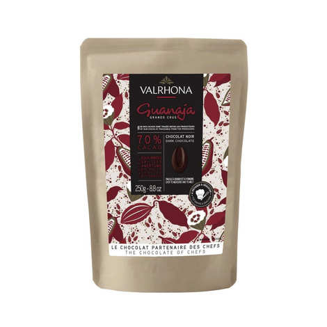 Bohnen aus dunkler Schokolade „Guanaja“ 70 % – Valrhona