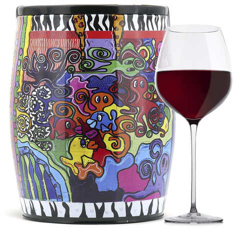 Puech Haut Le Benjamin in einem Bib Art Rotwein - Malou M