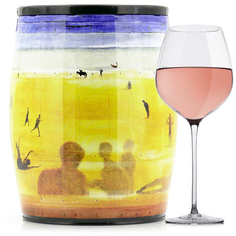 Bib'Art Joel Petillault Roséwein Le Benjamin de Puech Haut