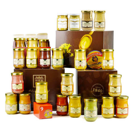 Adventskalender 24 Senfsorten Maison Fallot (Der Gourmet-Kalender)