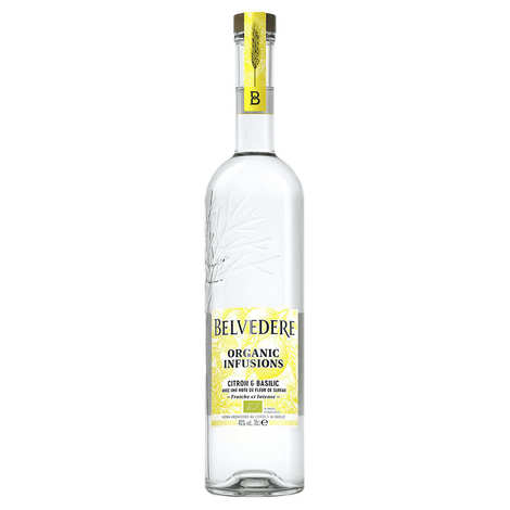 Vodka Belvedere Bio-Zitronen-Basilikum-Aufguss