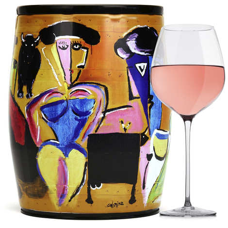 Puech Haut Le Benjamin in einem Bib Art Roséwein - Jorge Colomina