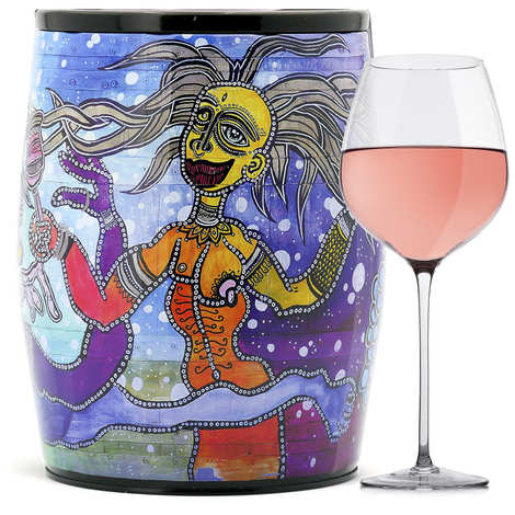 Puech Haut Le Benjamin in einem Bib Art Roséwein - Michael Relave