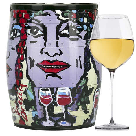 Puech Haut Le Benjamin in einem Bib Art Weißwein – Lia Shvelidze