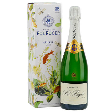 Pol Roger Brut Rserve Champagner im Ärmel
