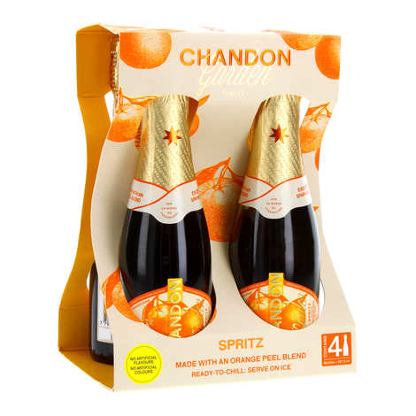 CHANDON Garden Spritz Packung mit 4 Miniflaschen à 18,7 cl.