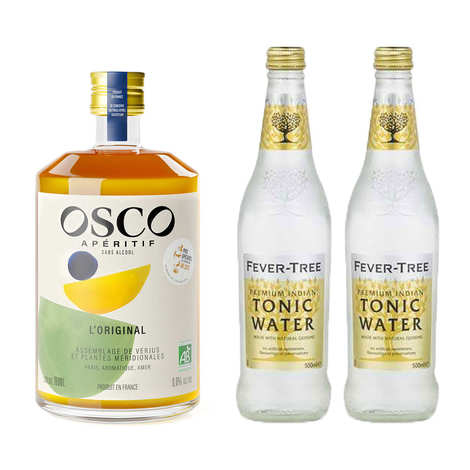 Kit-Cocktail Osco Tonic L'Original + 2 Tonic Fever Tree