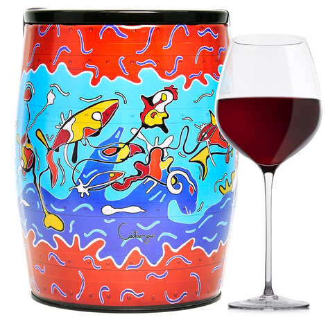 Bib'Art Lionel Catanzano Rotwein Le Benjamin de Puech Haut